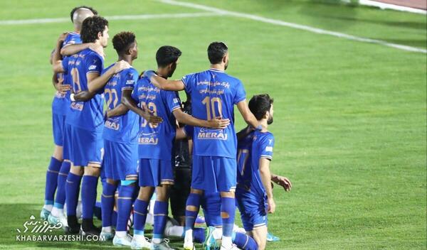 عکس تیمی استقلال مقابل الهلال