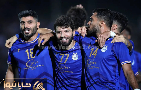 عکس تیمی استقلال مقابل الهلال