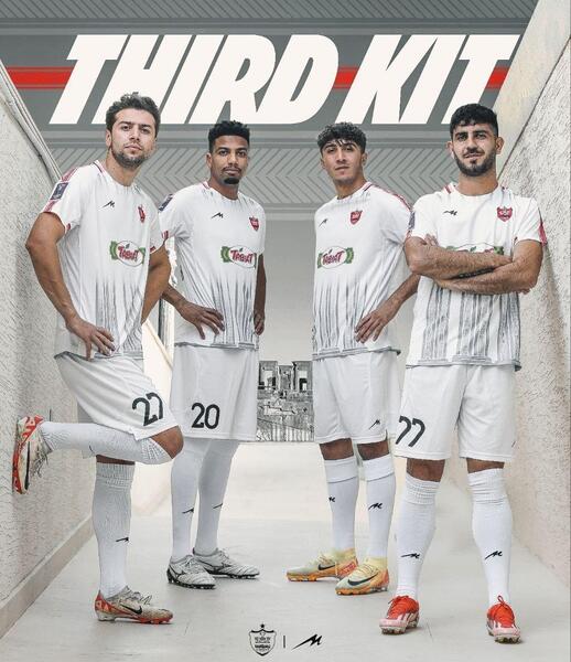 عکس تیم پرسپولیس جدید ۱۴۰۳
