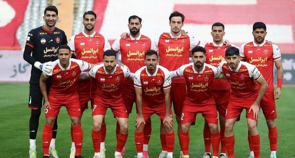 عکس از تیم پرسپولیس جدید