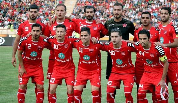 عکس از تیم پرسپولیس جدید