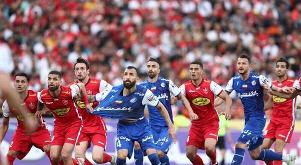 عکس تیم استقلال و پرسپولیس کنار هم