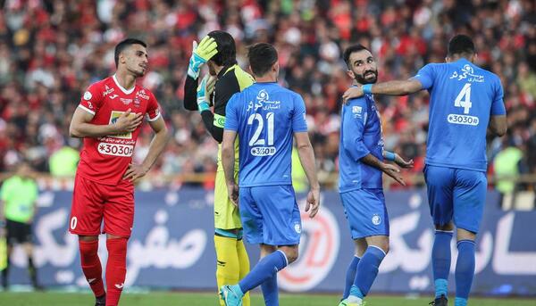 عکس تیم استقلال و پرسپولیس کنار هم