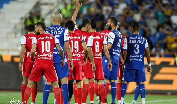 عکس تیم های استقلال و پرسپولیس