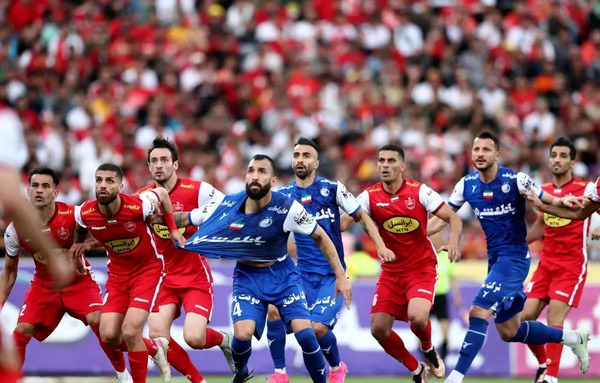 عکس تیم های استقلال و پرسپولیس