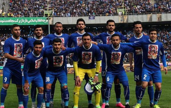عکس تیم های استقلال و پرسپولیس