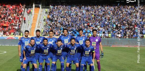عکس از تیم استقلال و پرسپولیس