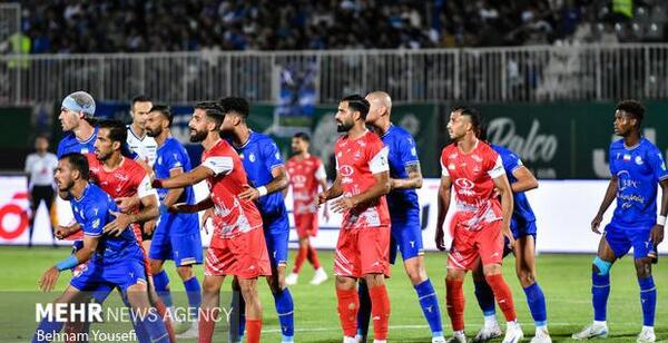 عکس از تیم استقلال و پرسپولیس