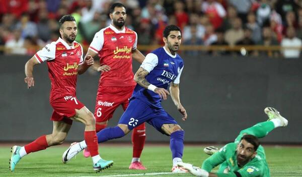 عکس از تیم استقلال و پرسپولیس