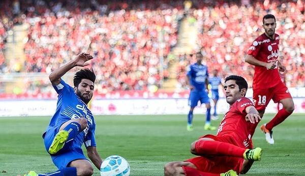 عکس تیم استقلال با پرسپولیس