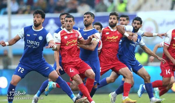 عکس تیم استقلال با پرسپولیس