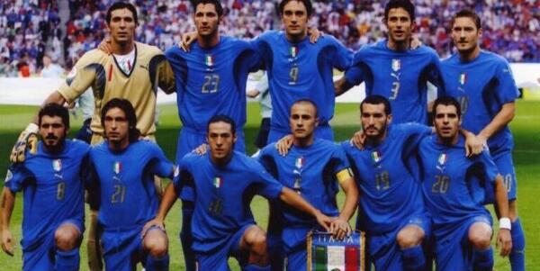 عکس تیم ملی ایتالیا 2006