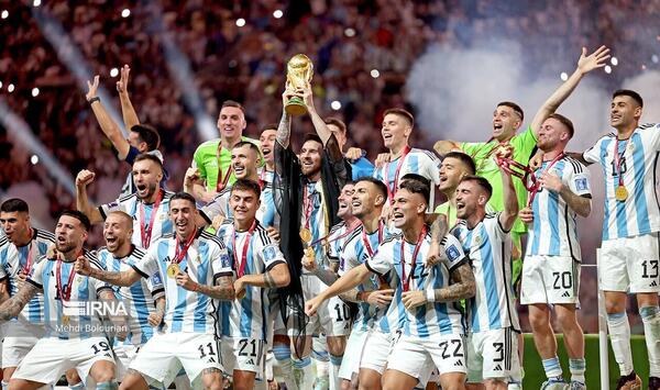 عکس تیم آرژانتین 2022