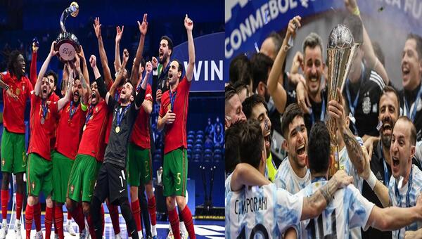 عکس تیم آرژانتین و پرتغال