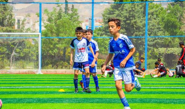 عکس تیم آبی پوشان