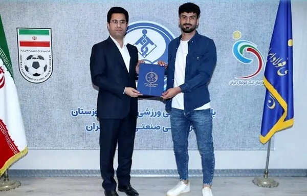عکس تیم آبی پوش