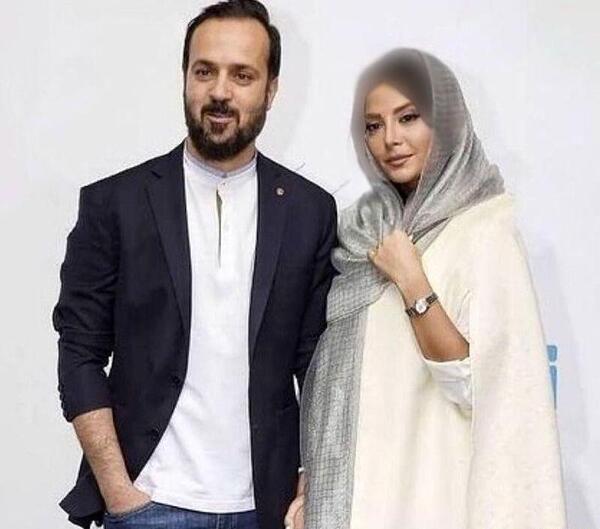 عکس احمد مهران فر و همسرش
