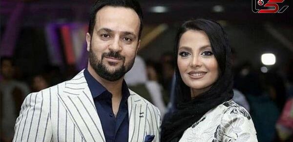 عکس احمد مهران فر با همسرش