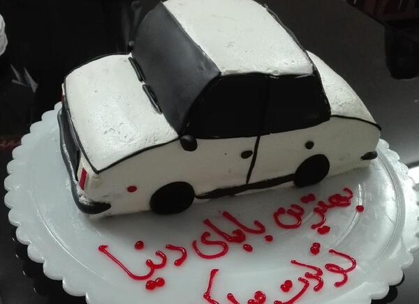 عکس کیک تیم پیکان