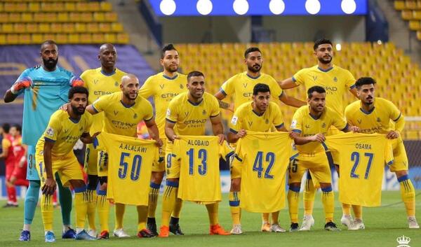 عکس تیم رونالدو در النصر