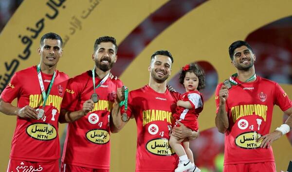 عکس زیبای تیم پرسپولیس