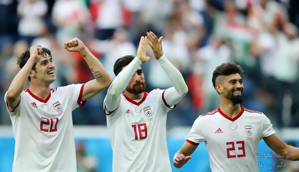 عکس زیبای تیم ملی فوتبال ایران