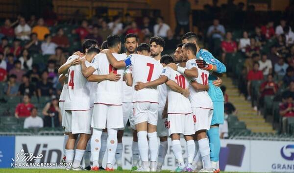 عکس زیبای تیم ملی فوتبال ایران
