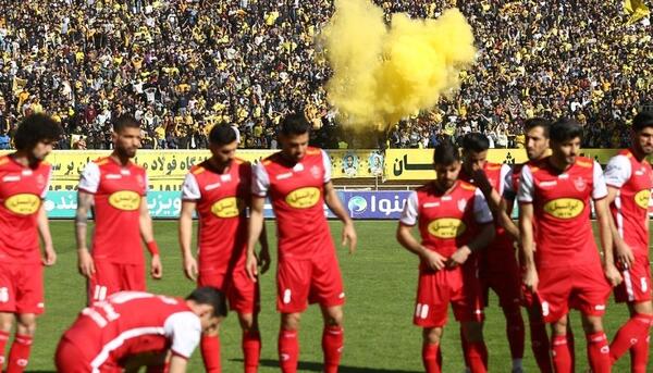 عکس تیم سپاهان و پرسپولیس