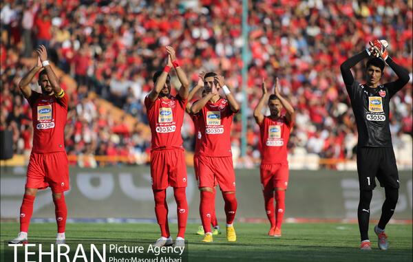 عکس تیم سپاهان و پرسپولیس
