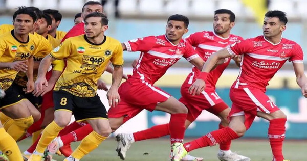 عکس تیم سپاهان و پرسپولیس