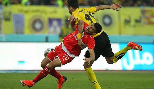 عکس تیم سپاهان و پرسپولیس