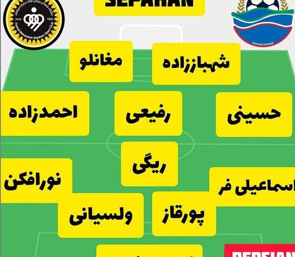 عکس تیم سپاهان ۱۴۰۱