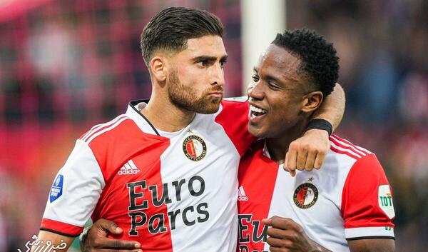 عکس علیرضا جهانبخش در تیم فاینورد