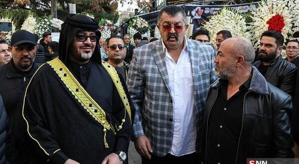عکس بادیگارد جنیفر لوپز احمد ایراندوست