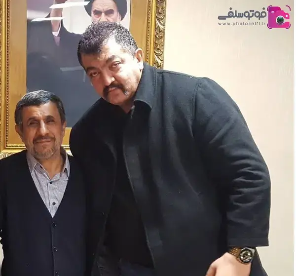 عکس بادیگارد جنیفر لوپز احمد ایراندوست