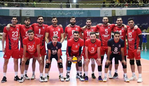 عکس تیم والیبال فولاد سیرجان