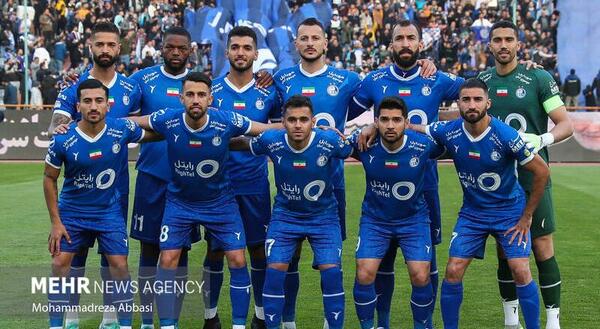 عکس های تیم فوتبال استقلال