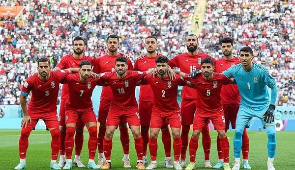 عکس تیم قطر و ایران