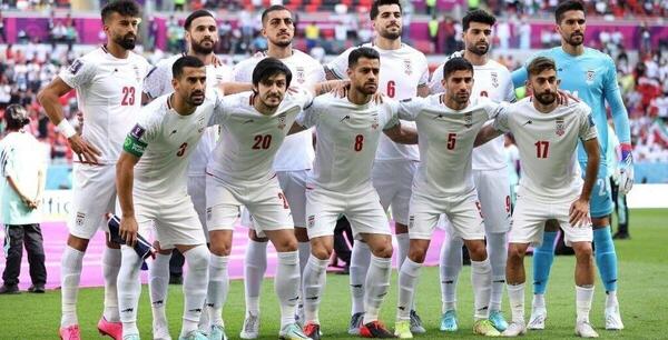 عکس تیم قطر و ایران