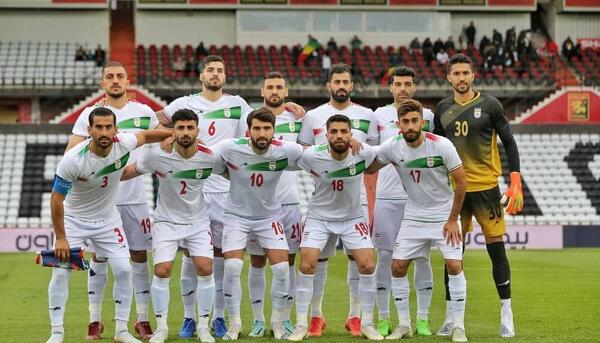 عکس تیم قطر و ایران