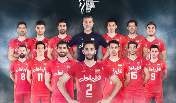 عکس تیم ملی والیبال ایران جدید
