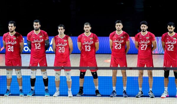 عکس تیم ملی والیبال ایران 2023