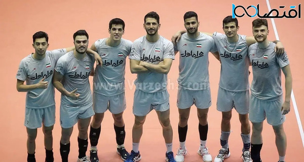 عکس تیم ملی والیبال ایران 2023