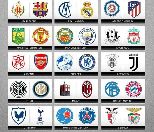 عکس لوگو تیم های خارجی