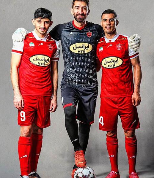 عکس لباس های تیم پرسپولیس