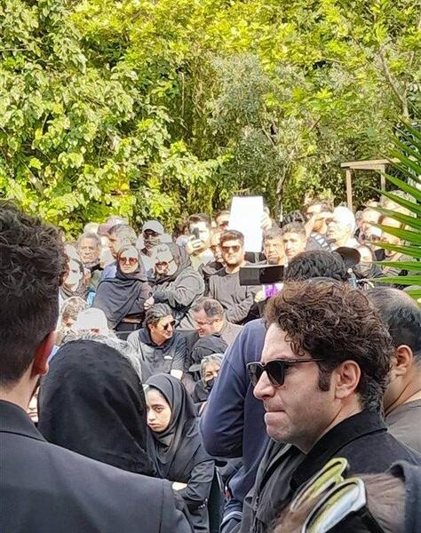 عکس بازیگران در مراسم آتیلا پسیانی