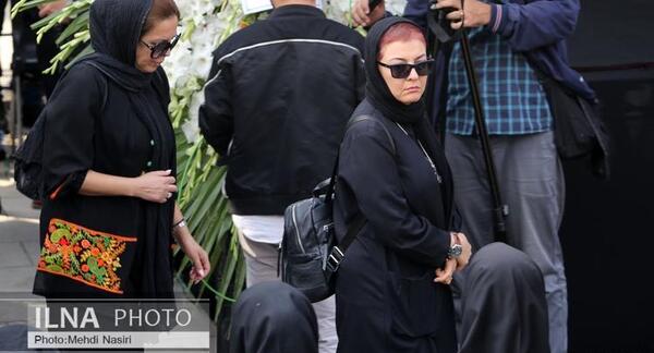 عکس بازیگران در مراسم آتیلا پسیانی