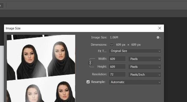 اموزش فتوشاپ عکس ۳در۴