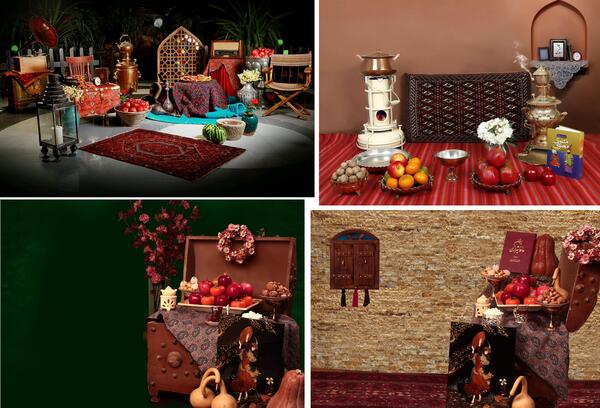 عکس پس زمینه یلدایی برای فتوشاپ