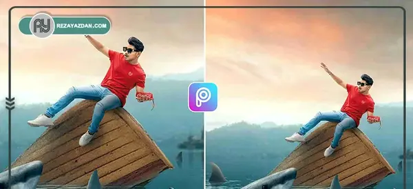 فتوشاپ عکس با برنامه پیکس آرت